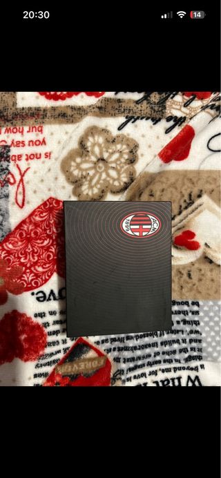 Portafoglio AC Milan nero