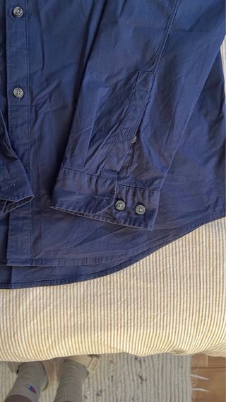 Camisa Tommy Hilfiger Slim Fit XL Azul