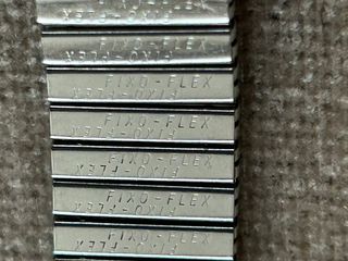 Correa Reloj Fixo Flex Plateada ( vintage )