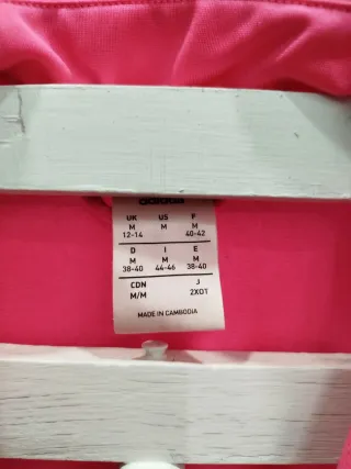 Chaqueta Adidas Original Rosa