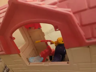 Juguetes Exterior: Casa / tobogán