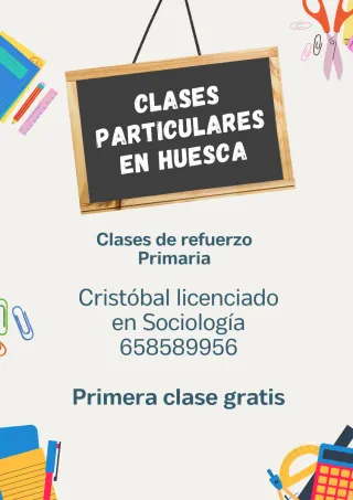 Clases particulares primaria en Huesca
