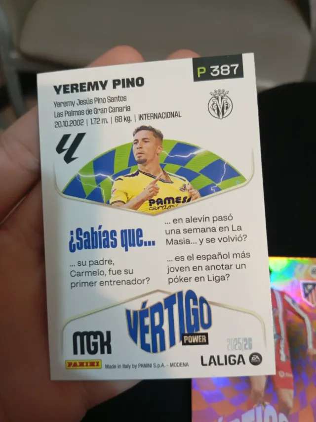 Carta Mega Crack Veremy Pino 25/26