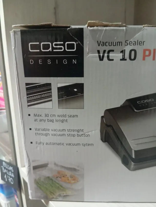 Envasadora al vacío CASO VC 10 Plus
