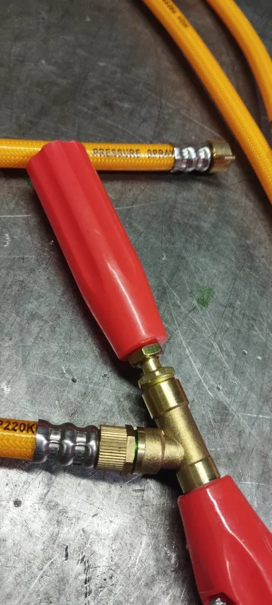 Pistolas pulverización con manguera