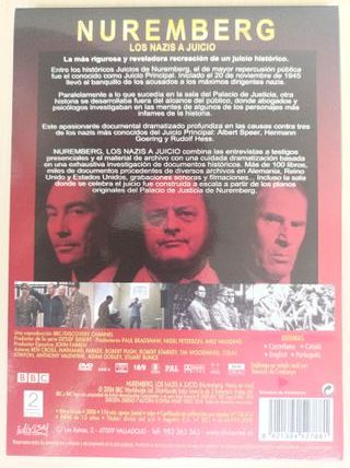 DVD Nuremberg: Los Nazis a Juicio (2006)