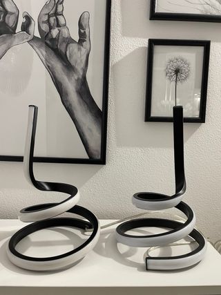 Set 2 Lampade da Comodino Design Moderno