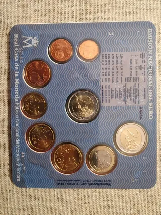 Lote Monedas Euro España 2010