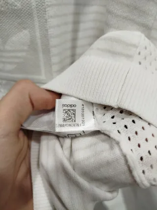 Camiseta Adidas Original Blanca Talla XS