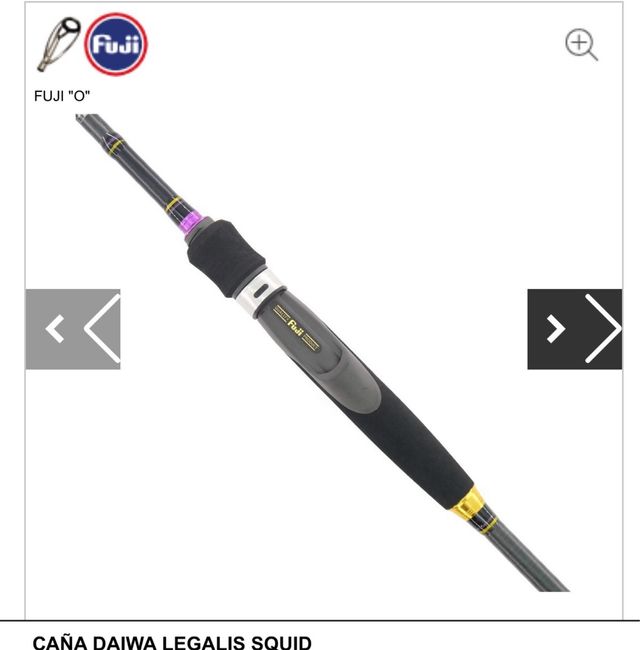 Caña Daiwa Legalis Squid acción 5-21