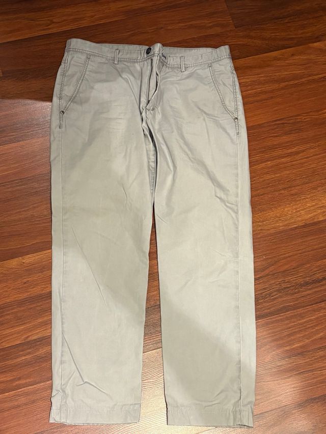 Pantalón chino Massimo Dutti beige