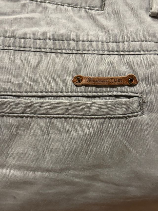 Pantalón chino Massimo Dutti beige