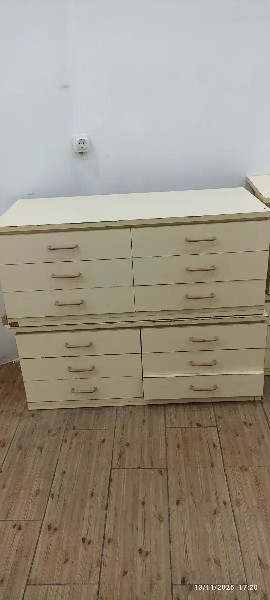 Cajonera beige 6 cajones