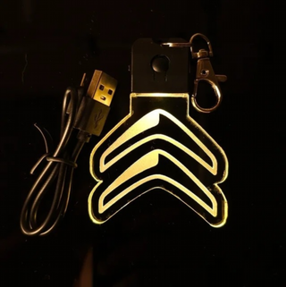 Llavero LED Citroen Logo - Multicolor