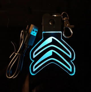 Llavero LED Citroen Logo - Multicolor