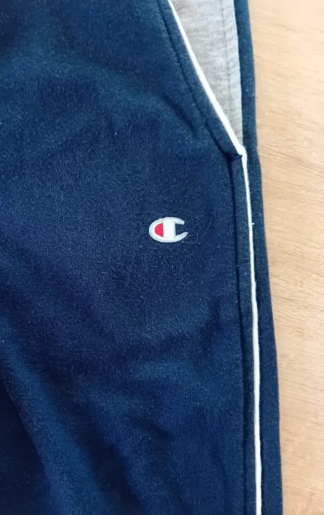 Pantalón Champion Azul y Gris