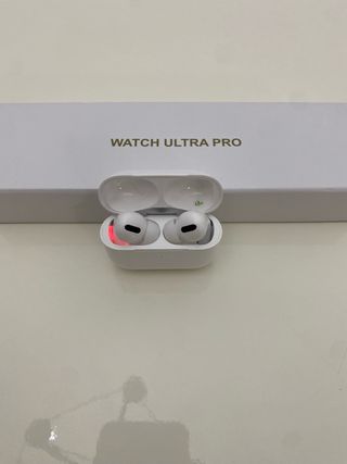 Watch Ultra Pro + Auriculares Blancos