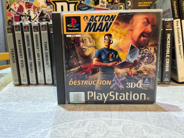 Action Man Destruction X PS1 PAL
