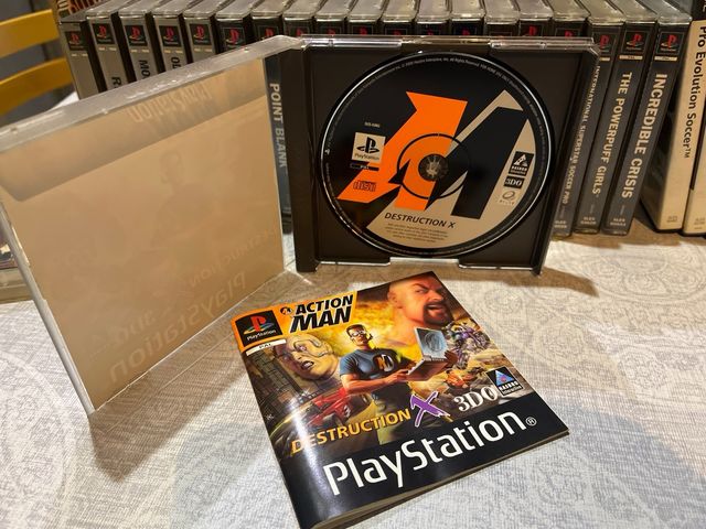 Action Man Destruction X PS1 PAL