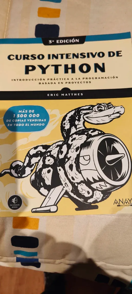 Curso intensivo de Python. Tercera Edición