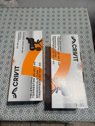 Confezione da 2 Telescopi CRIVIT 20-60x60