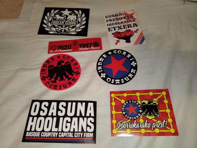 Pegatinas Indar Gorri Osasuna