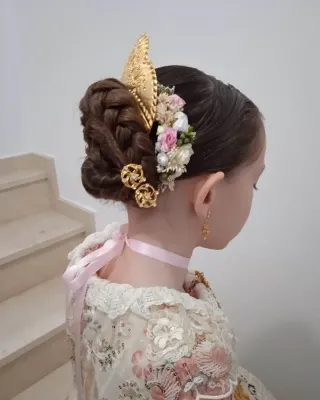 Peinetas Huertana Valenciana Niña