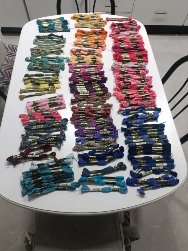 Madejas DMC Hilo Bordar Variedad Colores