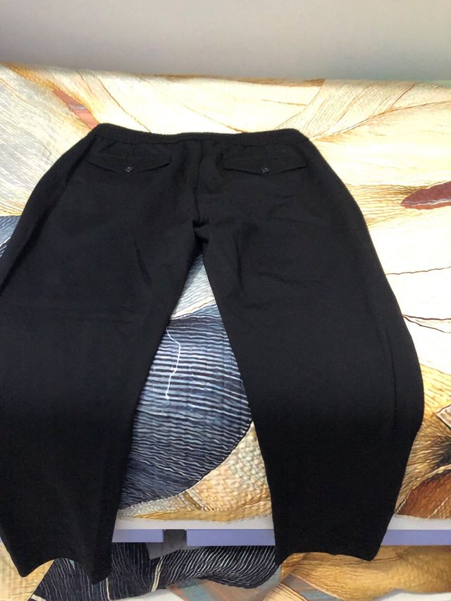Pantaloni eleganti elasticizzati neri