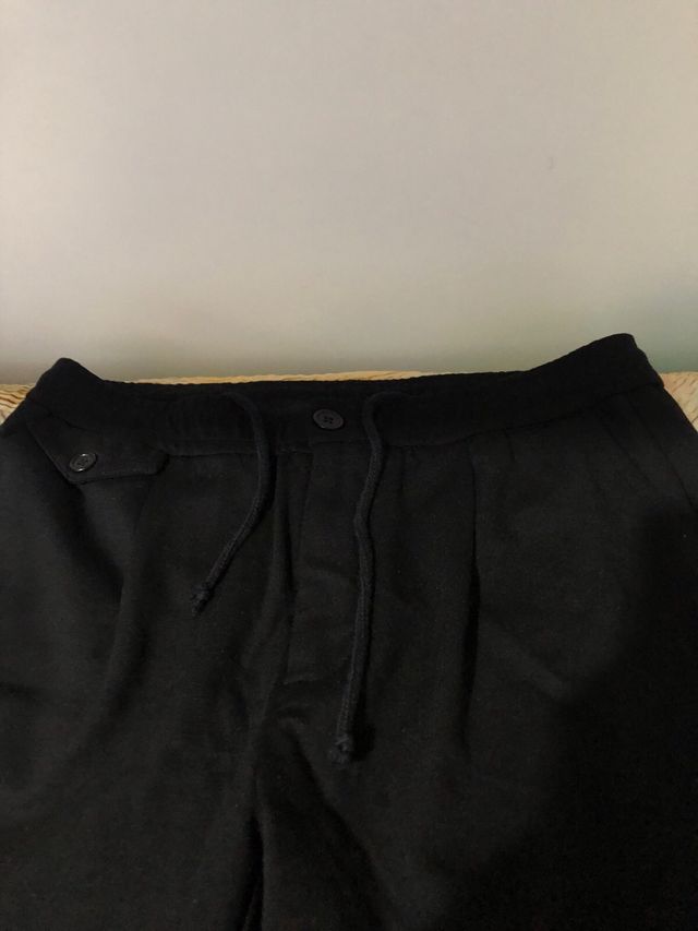 Pantaloni eleganti elasticizzati neri