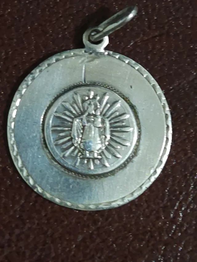 Lote 3 medaglie religiose in argento