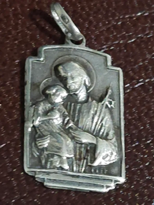 Lote 3 medaglie religiose in argento