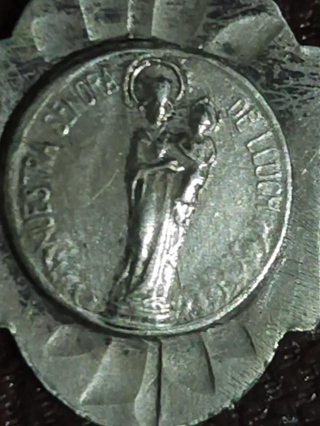 Lote 3 medaglie religiose in argento