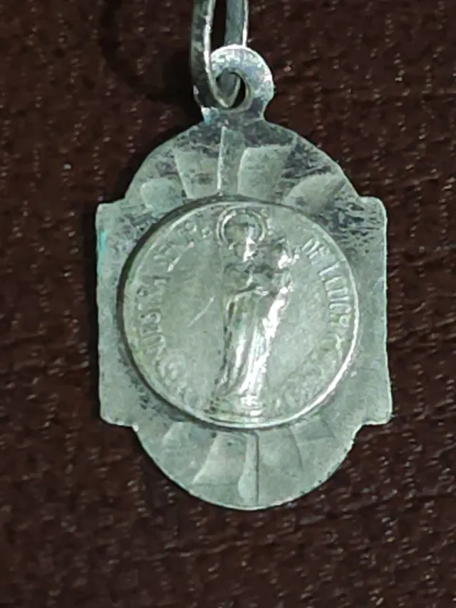 Lote 3 medaglie religiose in argento