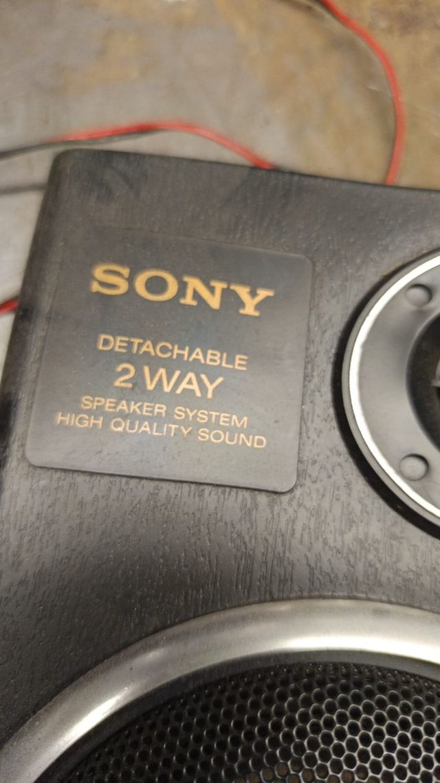 Altavoces Sony 2 Vías