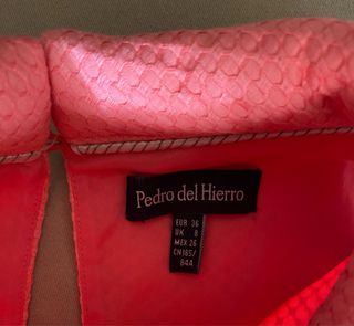 Vestido Pedro del Hierro Talla 36