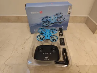 Dron Roll Run Hoverfly Azul con Cámara