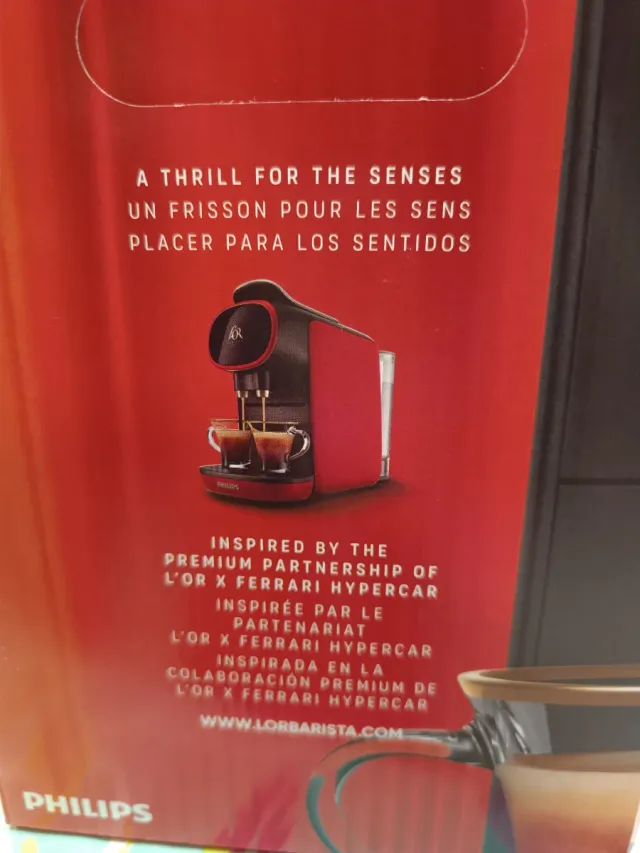 Cafetera L'OR Barista Passione Rossa