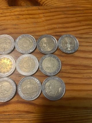Lote 16 monedas conmemorativas 2€