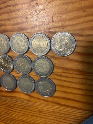 Lote 16 monedas conmemorativas 2€