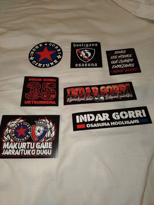 Pegatinas Indar Gorri Osasuna