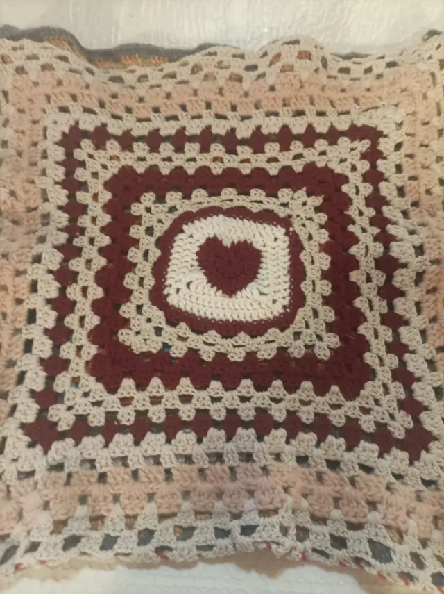 Coppia Copricuscini Fatti a Mano