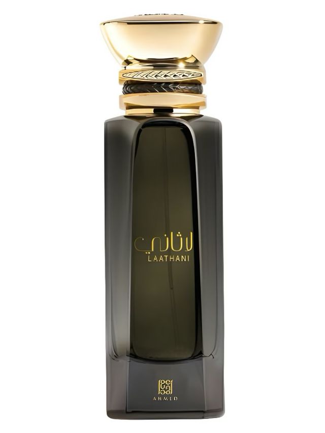 Perfume Laathani Dorado y Verde Oliva