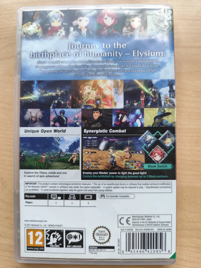 Xenoblade Chronicles 2 Nintendo Switch