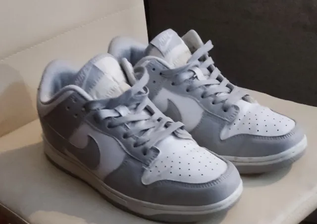 Nike Dunk Low Gris Blanco Talla 41