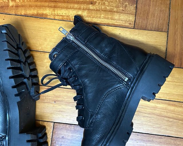 Botines piel Mango, T-36