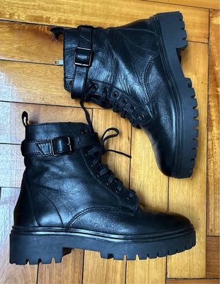 Botines piel Mango, T-36