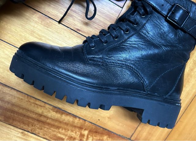 Botines piel Mango, T-36