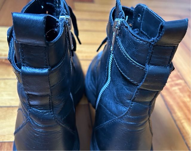 Botines piel Mango, T-36