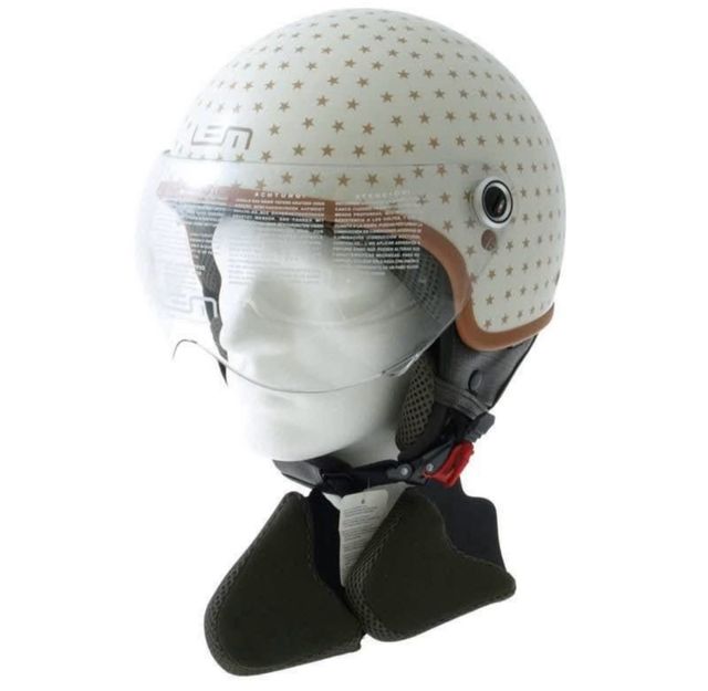 Casco LEM Moto Estrellas